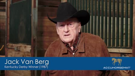 Accuhorsemat - Kentucky Derby Winner Jack Van Berg