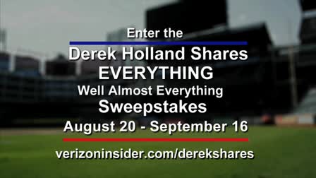 Derek Holland Verizon Spot
