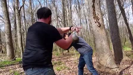 fight scene practice with edit from smartfone    