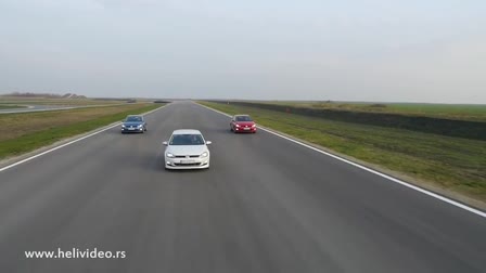 aerial car chasing