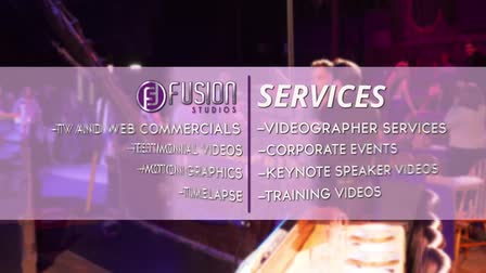 Fusion Studios Services Reel