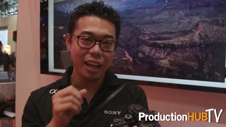 Sony Alpha a7S II Mirrorless Digital Camera on Display at PhotoPlus 2015