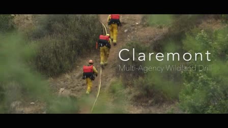 Claremont Wildland Drill