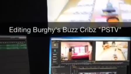Editing SUNY PlattsburghTelevision Station (PSTV) Program "Burghy's Cribz"