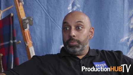 Carl Zeiss's Snehal Patel at the 2015 Band Pro Open House