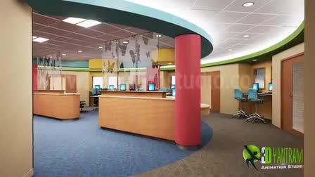 3D Interior Walk-Through Animation of Maternal hospital Interior Design| Virtual Tour