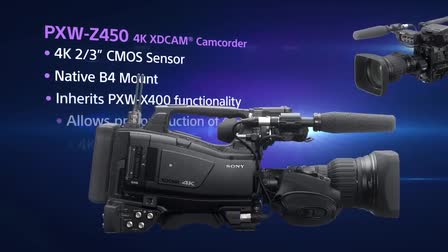 Sony PXW-Z450 at NAB 2016
