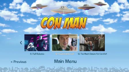 Con Man Blu-ray Authoring and Menu Design Sample