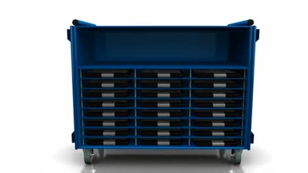Animation for computer cart