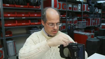 At the Bench with the RotaPola Filter Holder